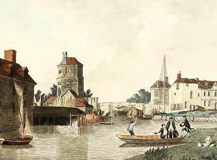 Folly Bridge, mid 18thC